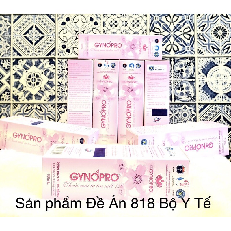 GYNO PRO Dung dịch vệ sinh khử khuẩn đa năng Gynopro