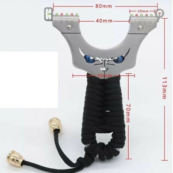 NÁ CAO SU MẶT QUỶ - NÁ MẶT QUỶ QUẤN DÂY ĐEN INOX 304 CAO CẤP TẶNG DÂY KHI MUA NÁ + BI