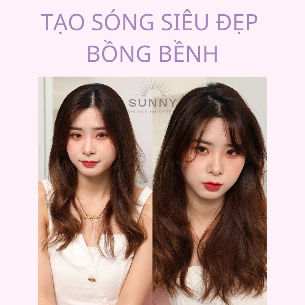 Lô uốn tóc mái tự dính lõi nhôm Hàn Quốc siêu to dùng cho cuốn tóc mái bay