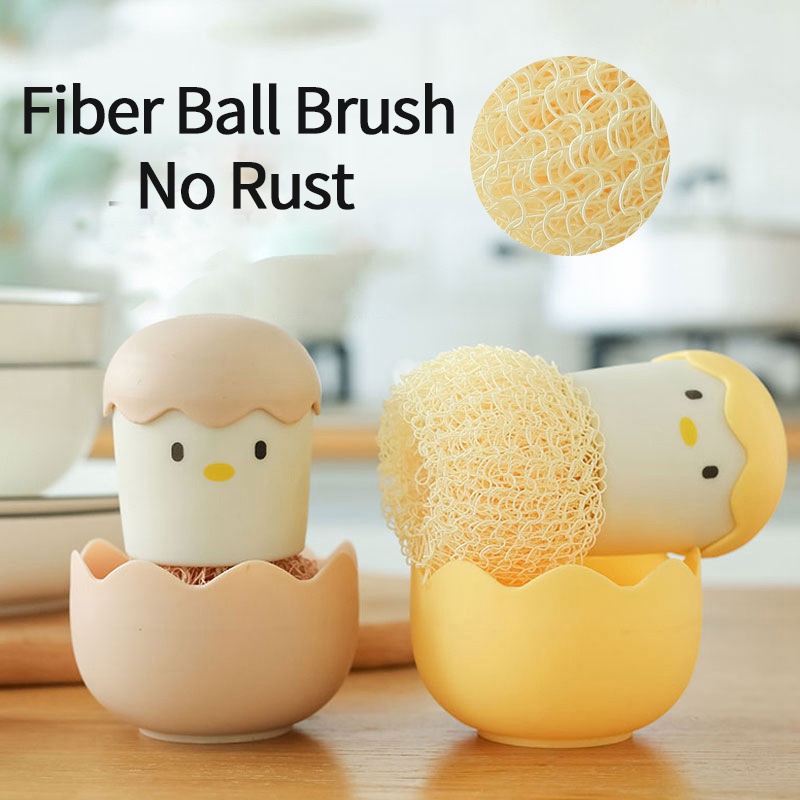 Miếng Bọt Biển Rửa Chén Hình Quả Trứng Đa Năng