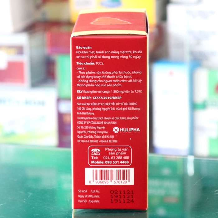 Detocap. Hỗ trợ giải độc gan bảo vệ tăng cường chức năng gan giảm ảnh hưởng có hại cho gan.Hộp 60 viên