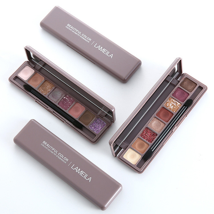LAMEILA  8 Color Eyeshadow Palette Waterproof Matte Pearl  Eye Shadow | BigBuy360 - bigbuy360.vn