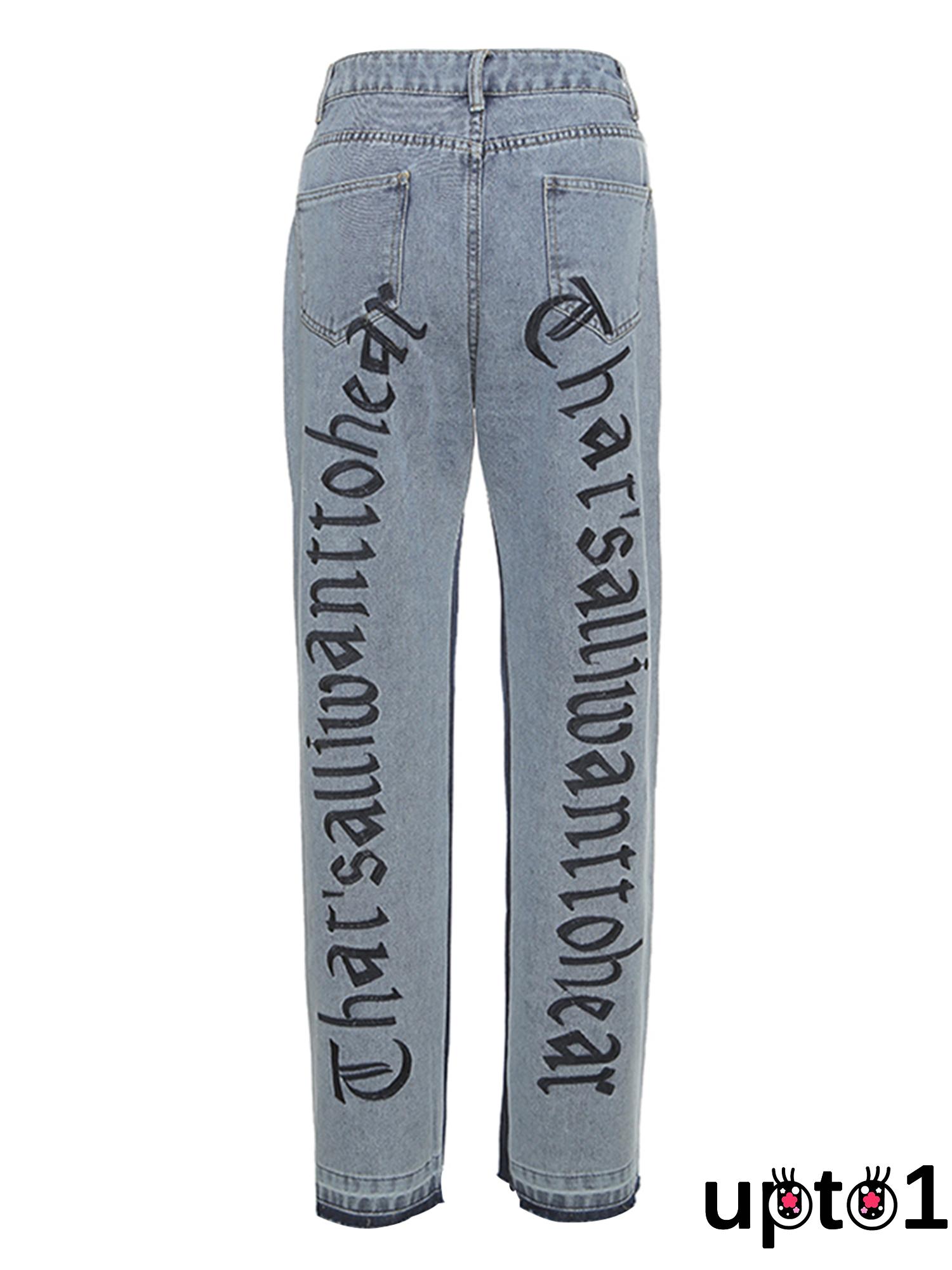 Quần Jeans Dài Ống Rộng Thời Trang Dành Cho Nữ | BigBuy360 - bigbuy360.vn