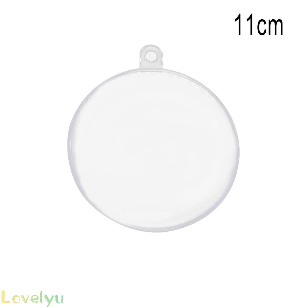 [ FAST SHIPPING ]Christmas Ball Transparent Ball Reusable Home Decoration Christmas Tree Decor