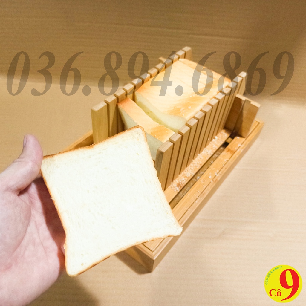 Bánh mì sandwich lạt nguyên cây ổ lớn 400g 9BMSWL1