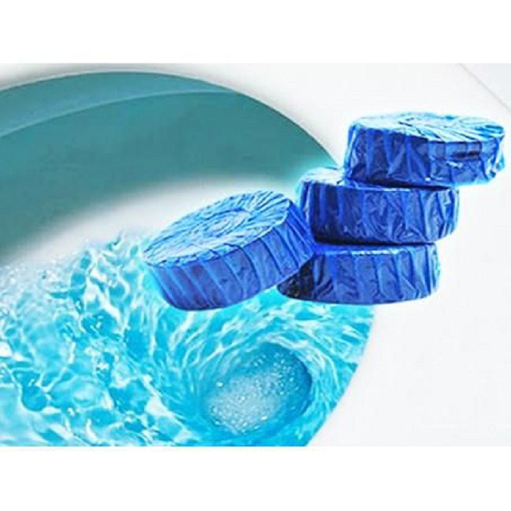 Bộ 5 vỉ gồm 20 Viên tẩy và làm thơm toilet | Tẩy bồn cầu