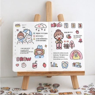 1 miếng dán sticker siêu đáng yêu