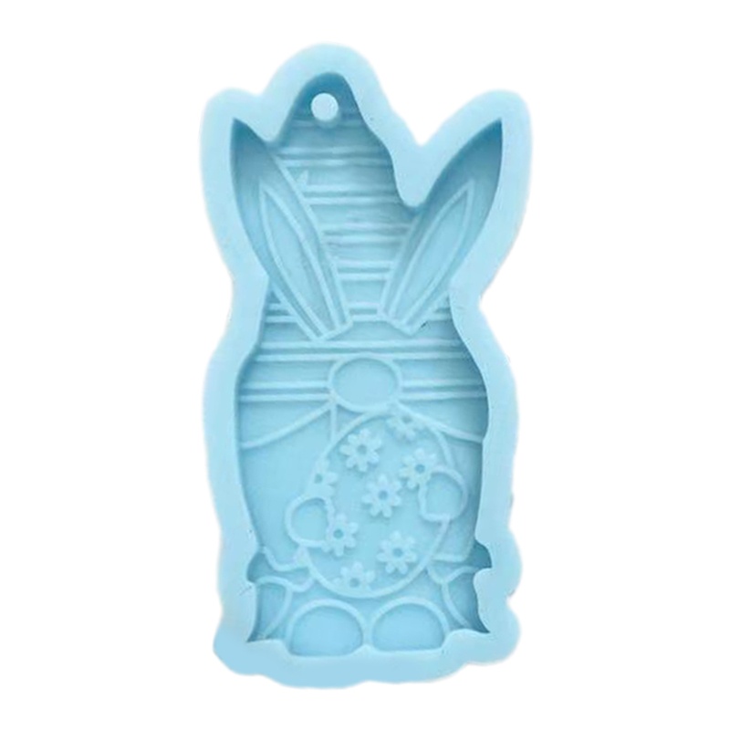 Khuôn Silicon Làm Móc Khóa Hình Thỏ / Khủng Long / Cú Mèo / Cà Rốt Phục Sinh Sáng Tạo DIY