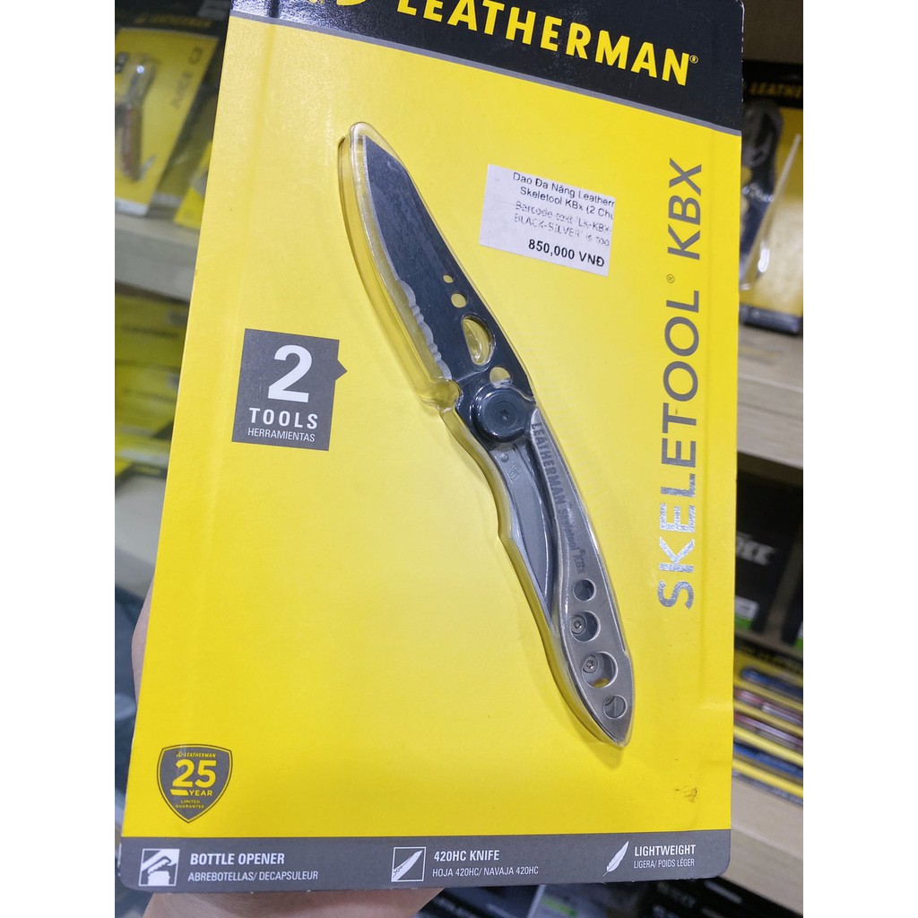 Dụng cụ Đa Năng Leatherman Skeletool KBx (2 Chức Năng)