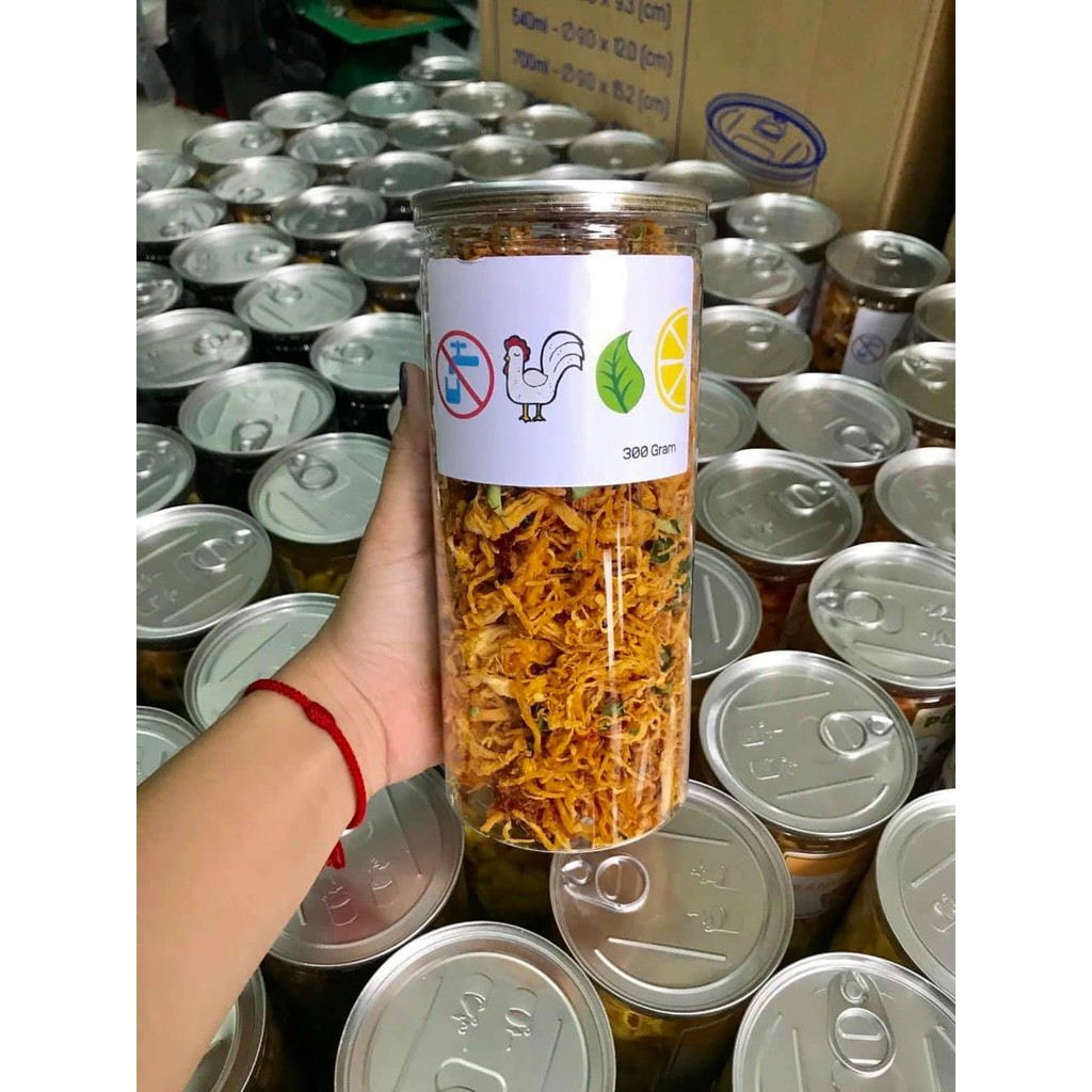 Khô Gà Lá Chanh Cay 300gr [FREESHIP] đồ ăn vặt ngon rẻ, chất lượng | BigBuy360 - bigbuy360.vn