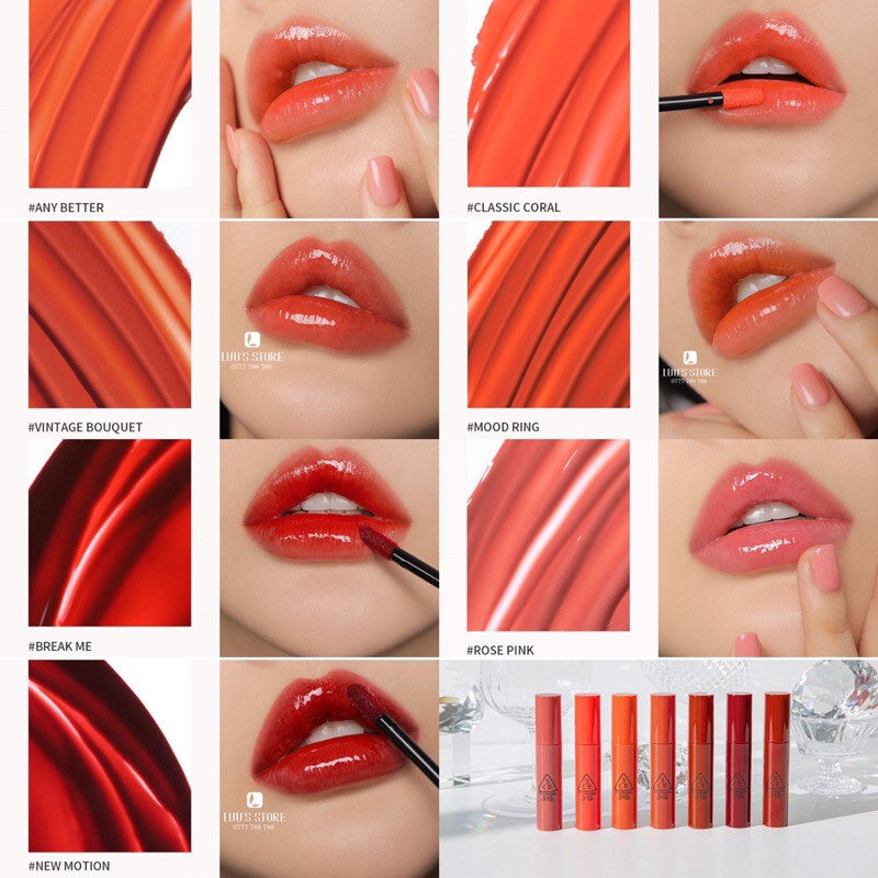 Son 3CE Glaze Lip Tint | BigBuy360 - bigbuy360.vn