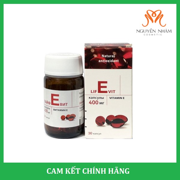 Vitamin E đỏ hàng xách tay Nga