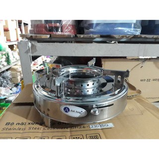 Bếp cồn inox cao cấp có chắn gió