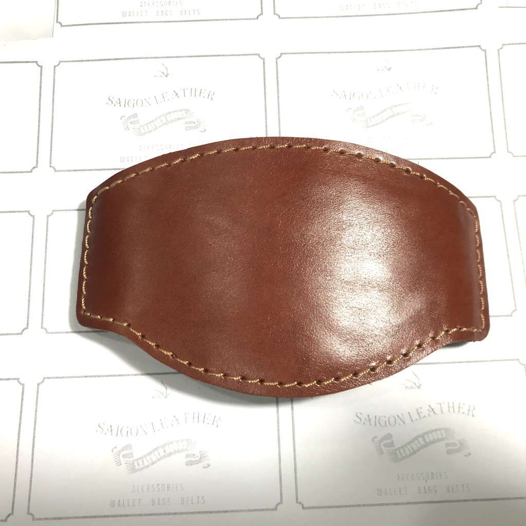 Miếng lót bảo vệ giày Da Bò Khi đi xe tay côn Saigon Leather BG001