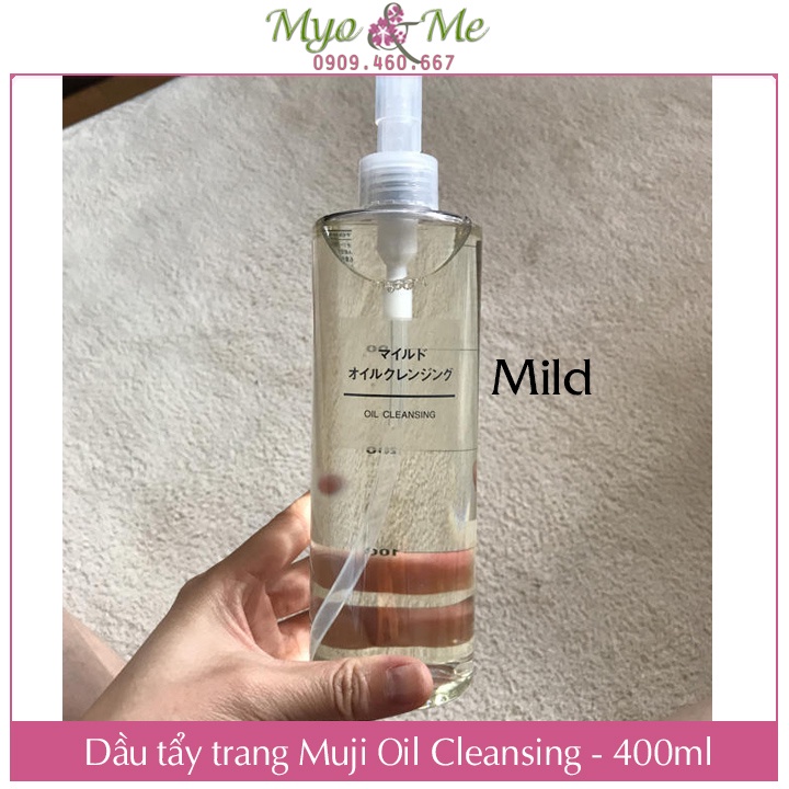 Dầu tẩy trang Muji Oil Cleansing Nhật Bản size lớn 400ml