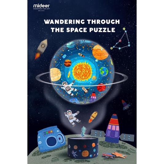 Space puzzle của hãng Mideer