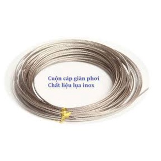 Dây cáp giàn phơi thông minh Hòa Phát KS950, Phơi quần áo, Chống han gỉ, Sờn đứt