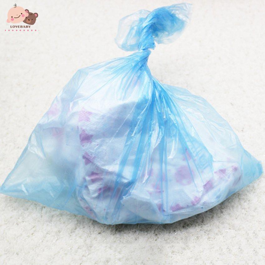 Cuộn 15 túi đựng rác dùng 1 lần khi tham gia hoạt động ngoài trời