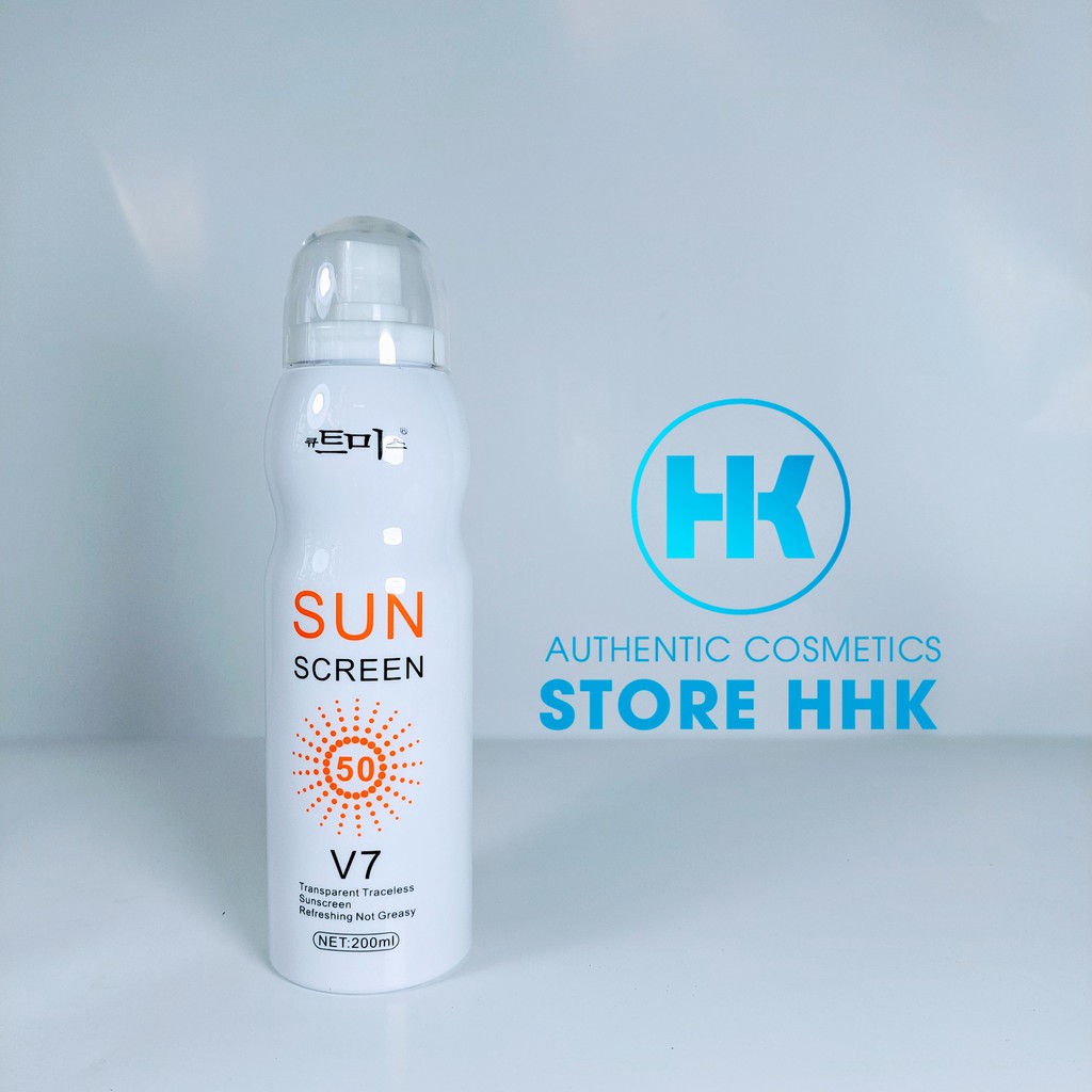 Chống nắng dạng xịt V7 Sun SCreen