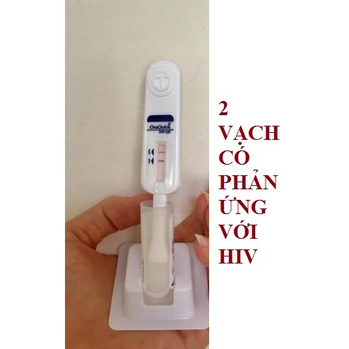 {Mua 3 tặng 1} Bộ xét nghiệm HIV tại nhà dễ làm, độ chính xác cao OraQuick (Tặng 1 bộ XN Viêm gan B khi mua 3 bộ)