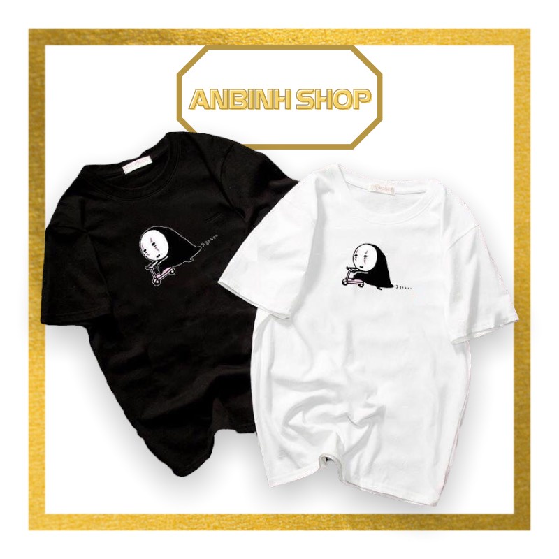 Áo thun unisex nam nữ form đẹp ma sơ dễ thương vải dày mịn 2019T1775