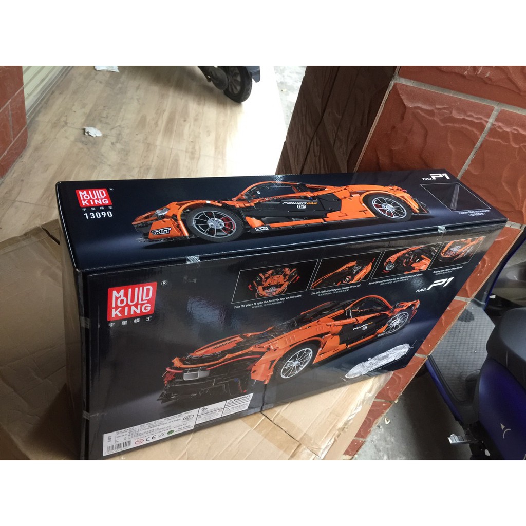 Đồ chơi lắp ráp Siêu Xe Mould King 13090s McLaren P1
