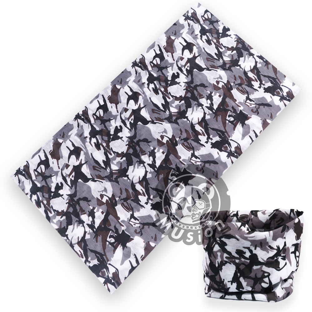 Snow Camouflage Anti Dust UV Bandana Head Scarf Face Mask Motorcycle Bicycle Fishing Headband