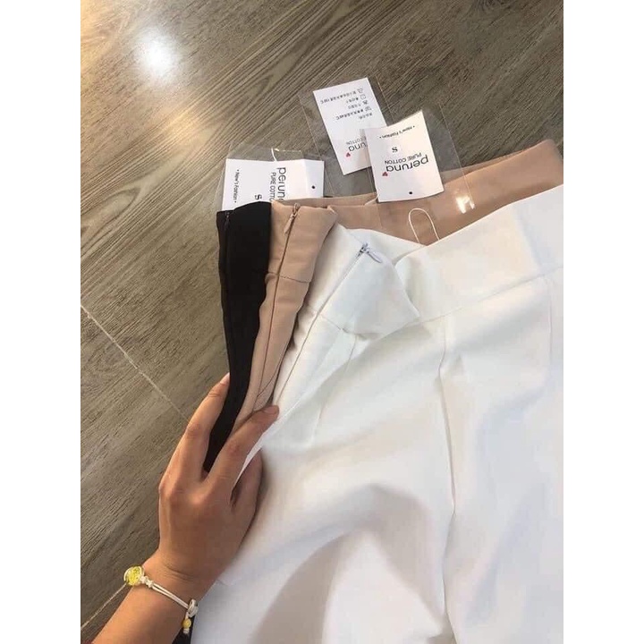 Mã 86-  QUẦN SỚ CÔNG SỞ ỐNG RỘNG Khoá sườn