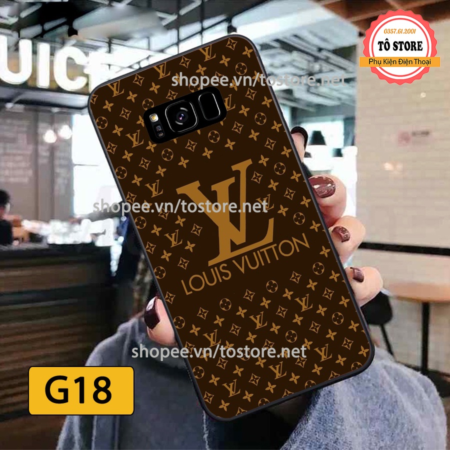 Ốp lưng Samsung S8 / Samsung S8 Plus / Samsung S9 / Samsung S9 Plus in hình GC/LV/DIOR cao cấp