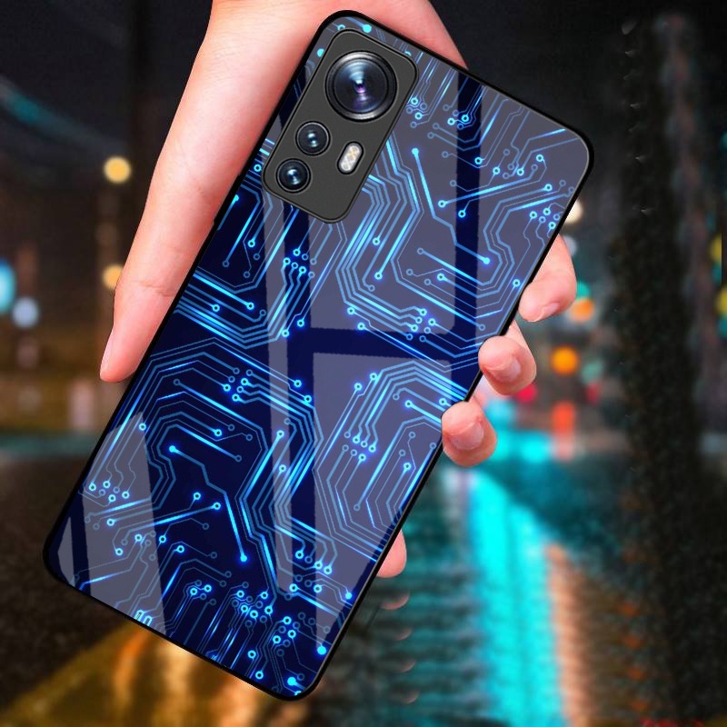 Ốp Lưng XIAOMI 12 5G ,12X, 12T,12 PRO mặt kính cường lực cao cấp thiết kế riêng