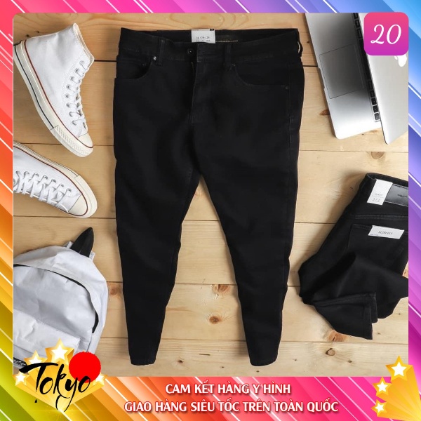 Quần jean nam xanh nhạt chất bò cao cấp co dãn nhẹ, quần bò nam chất jean co dãn 4 chiều From Chuẩn Tokyo01 | BigBuy360 - bigbuy360.vn