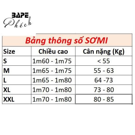 Áo sơ mi nam tay dài  trơn có túi  đủ màu BAPE PHẾCH-778, vải lụa mềm, ít nhắn - hàng chính hãng