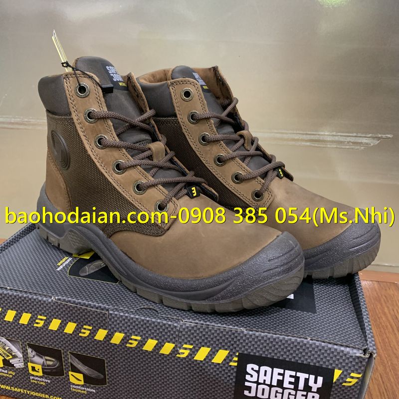 Giày bảo hộ lao động nam Jogger Dakar S3 chống đinh, chống trơn trượt