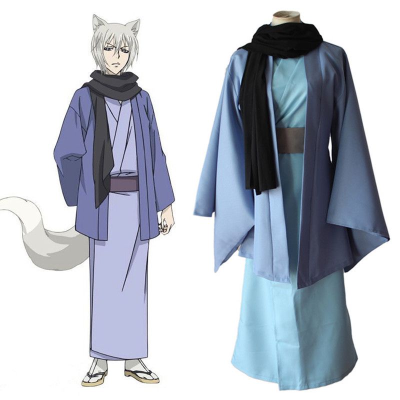 Halloween Kamisama Kiss Kamisama Love Tomoe Cosplay Costume Kimono Yukata Bathrobes Suit