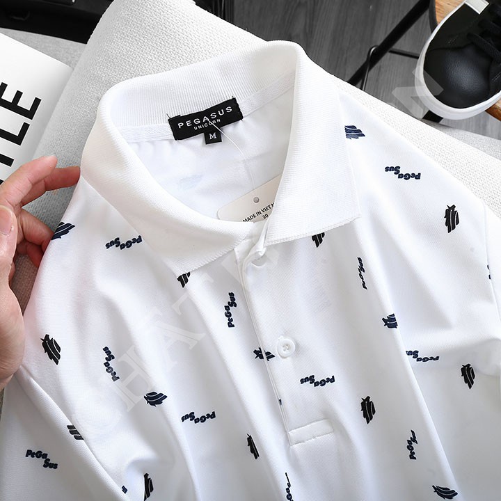 Áo Phông Nam 💕𝘍𝘳𝘦𝘦𝘴𝘩𝘪𝘱💕 Áo Thun Tay Ngắn Pegasus In Thun Cá Sấu Poly Cao Cấp Mềm Mịn 2 Màu 4 Size - Mã PS0072 - STAND | BigBuy360 - bigbuy360.vn