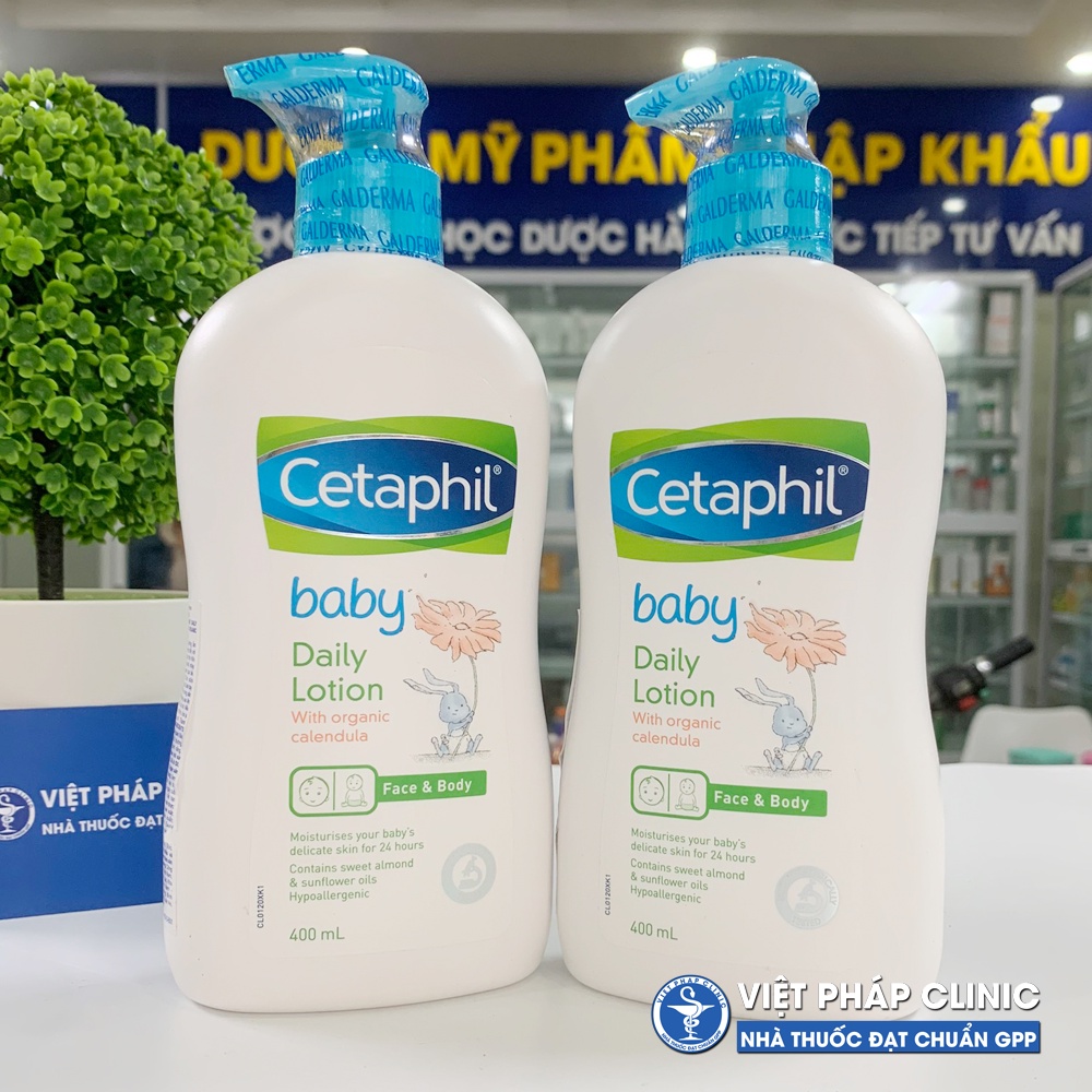 Sữa dưỡng ẩm cho bé Cetaphil Baby Daily Lotion 400ml