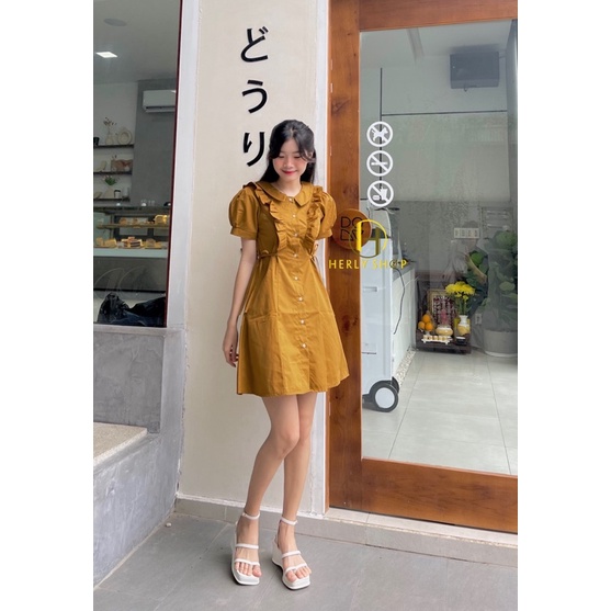 ĐẦM CỔ SM PHỐI BÈO NHÚNG