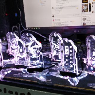 Giá đỡ VGA đứng Led RGB (GPU Bracket)