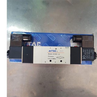 VAN ĐIỆN TỪ AIRTAC 5/3 2 ĐẦU COIL 3 VỊ TRÍ ( 220v, 24v, 12v, 110v, 24vac)- CHUYÊN KHÍ NÉN