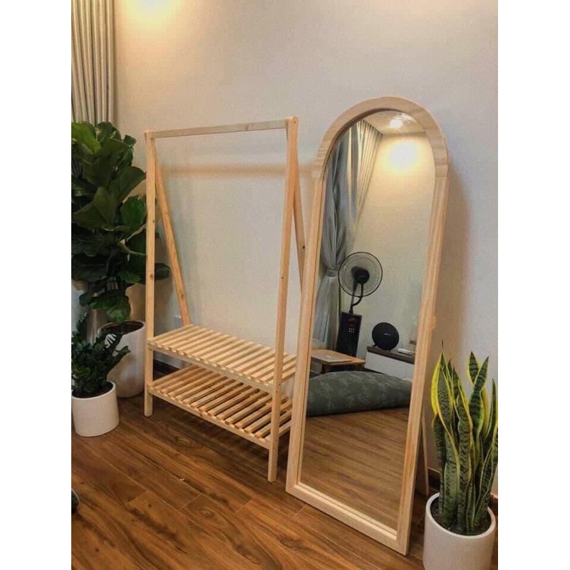 KỆ TREO QUẦN ÁO CHỮ A 2 TẦNG