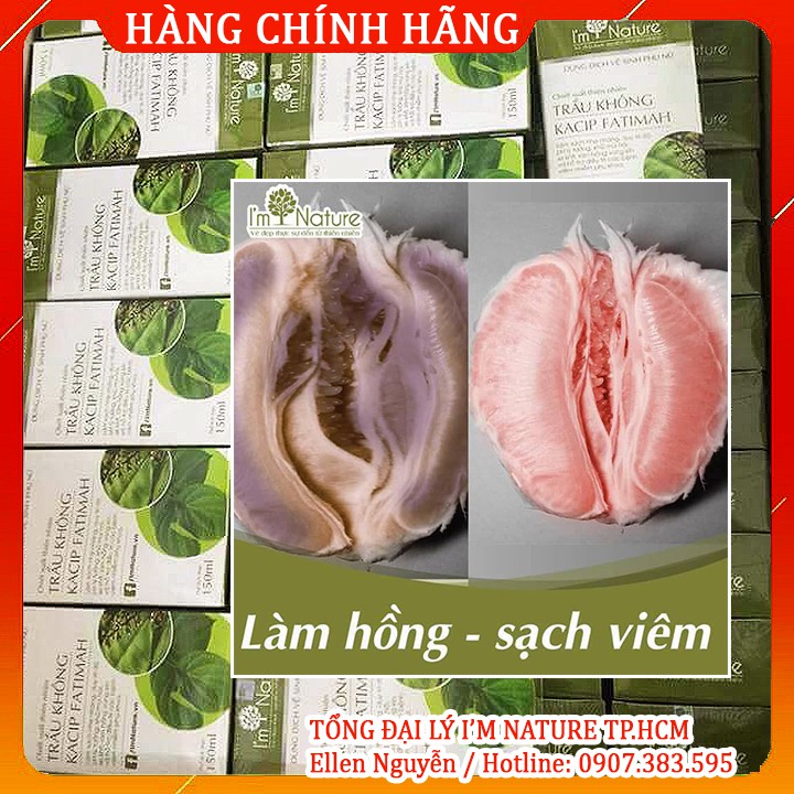 (+Quà) Dung Dịch Vệ Sinh Phụ Nữ Trầu Không I'm Nature 150ml