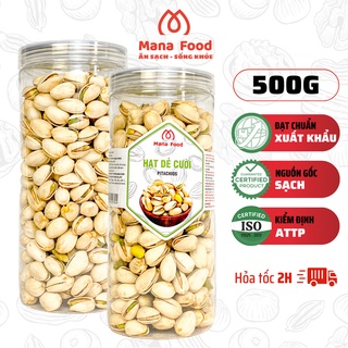 Hạt Dẻ Cười Mỹ Không Tẩy Trắng Mana Food 500G