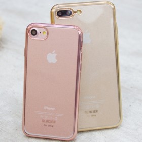 Ốp Iphone 7 / iphone 8 Uniq Gliz Tinsel viền vàng