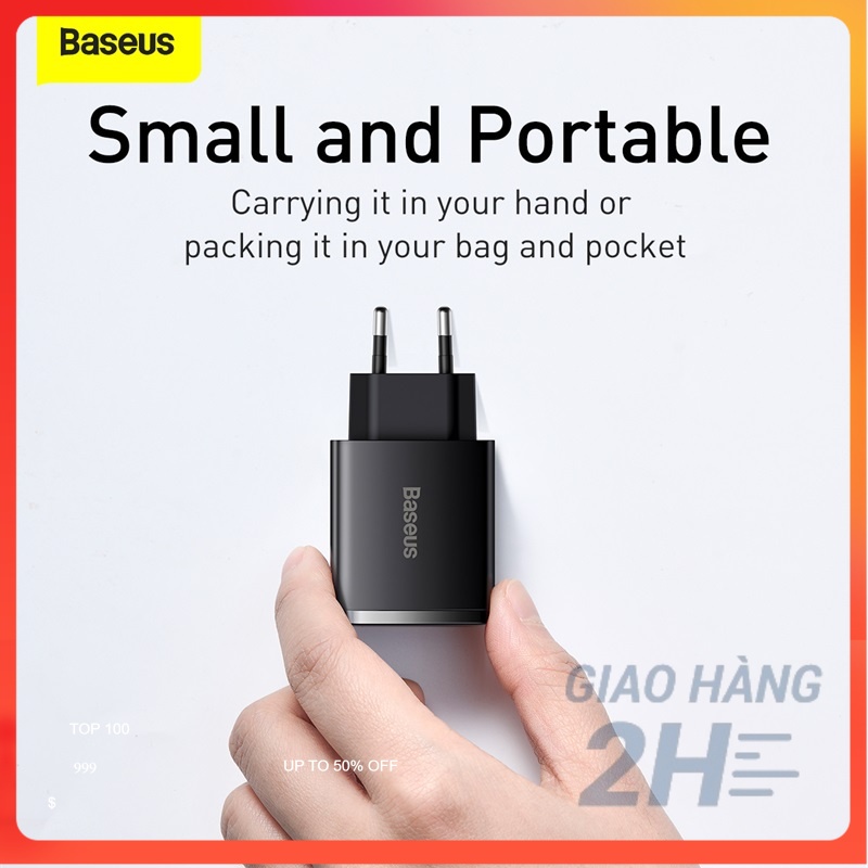Đầu sạc nhanh 20W/ 30W cổng USB PD phích cắm US cho táo táo 12 Pro Max 11 -hshop365