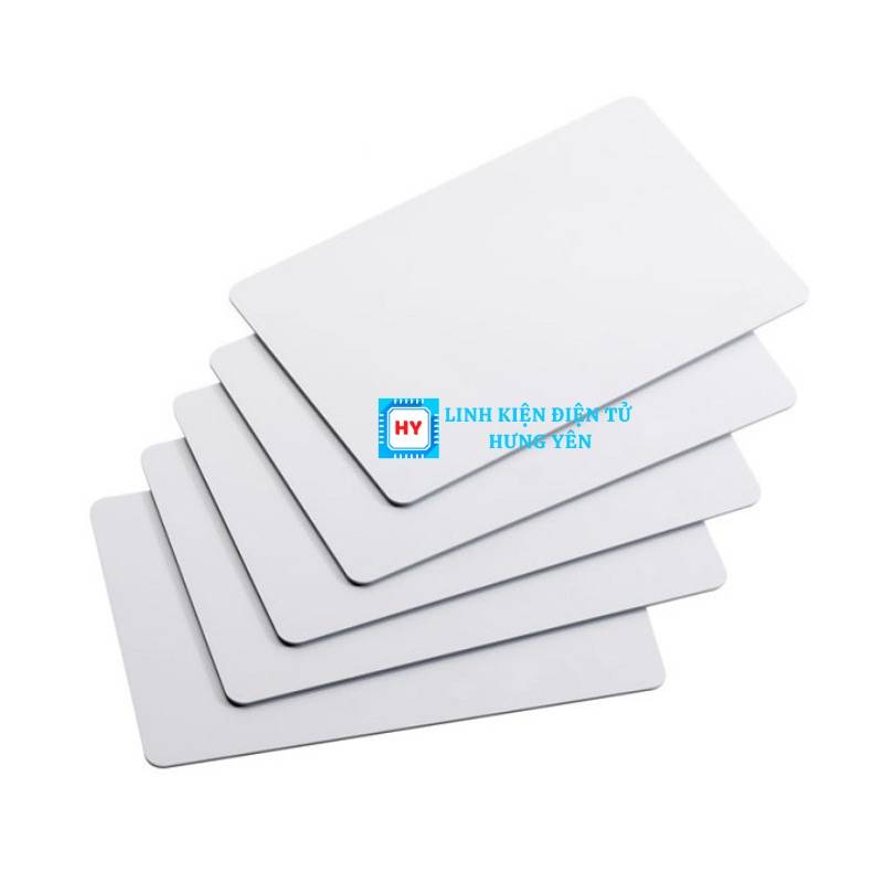 Thẻ cảm ứng từ RFID 125kHz và NFC 13.56MHz (Thẻ nhân viên, thang máy, gửi xe) [ID cố định, không trùng, không copy đc]