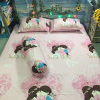 TRỌN BỘ GA GIƯỜNG COTTON POLY LỤA