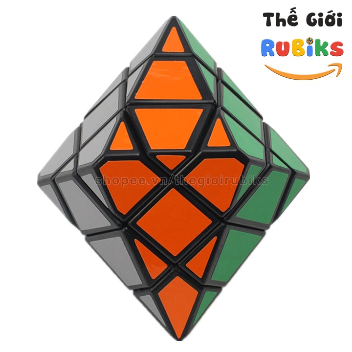 Rubik Biến Thể Pha Lê Lục Giác DianSheng 6-Corner Hexagonal Dipyramid Rubic 12 Mặt Đồ Chơi Trí Tuệ