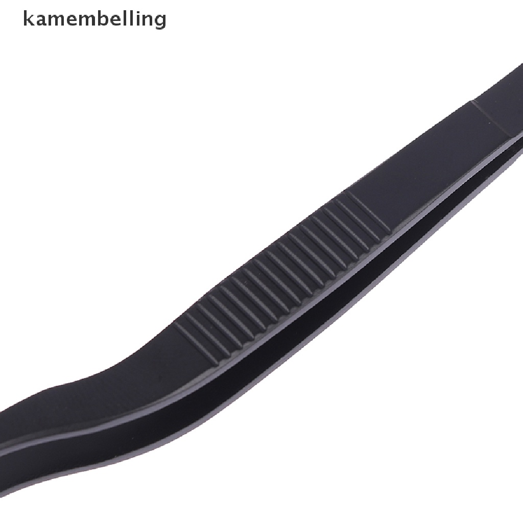 1 Nhíp Nhổ Lông Mi / Mũi Cong Bằng Thép Không Gỉ