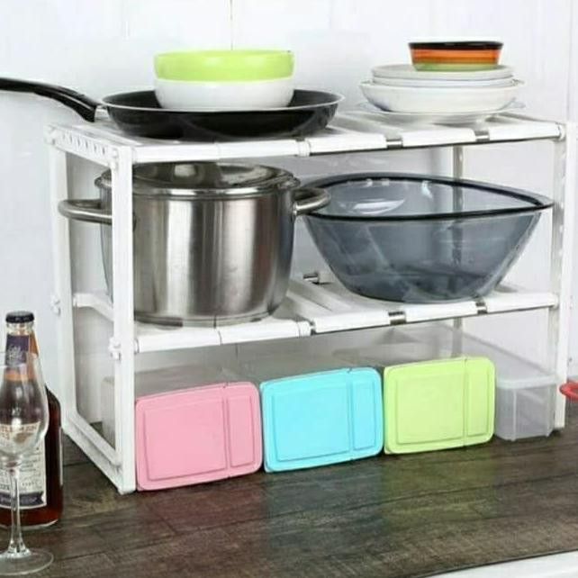 Giá Để Chén Dĩa 2 Tầng Tiện Dụng Cho Nhà Bếp | BigBuy360 - bigbuy360.vn