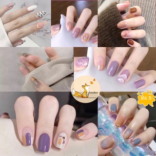 [TẶNG KÈM KEO] Set 24 móng tay giả họa tiết độc đáo